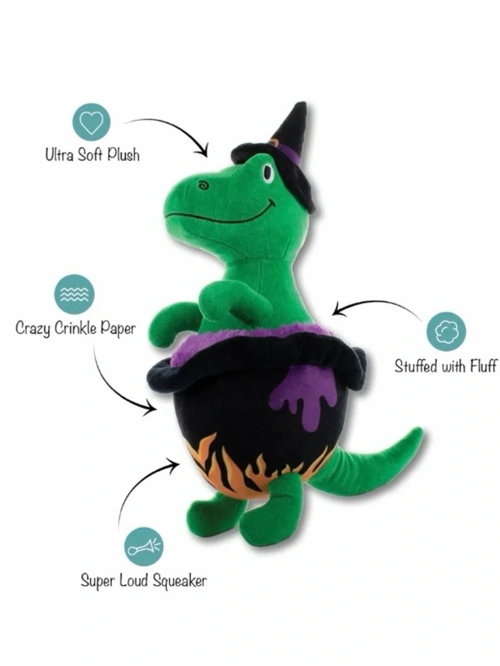 🆕 Fringe Studio Stirring The Pot Rexy Dog Toy